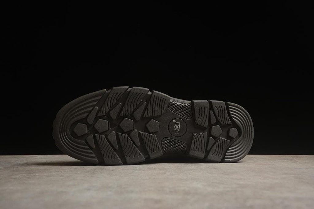 Underside view showing the outsole tread pattern.