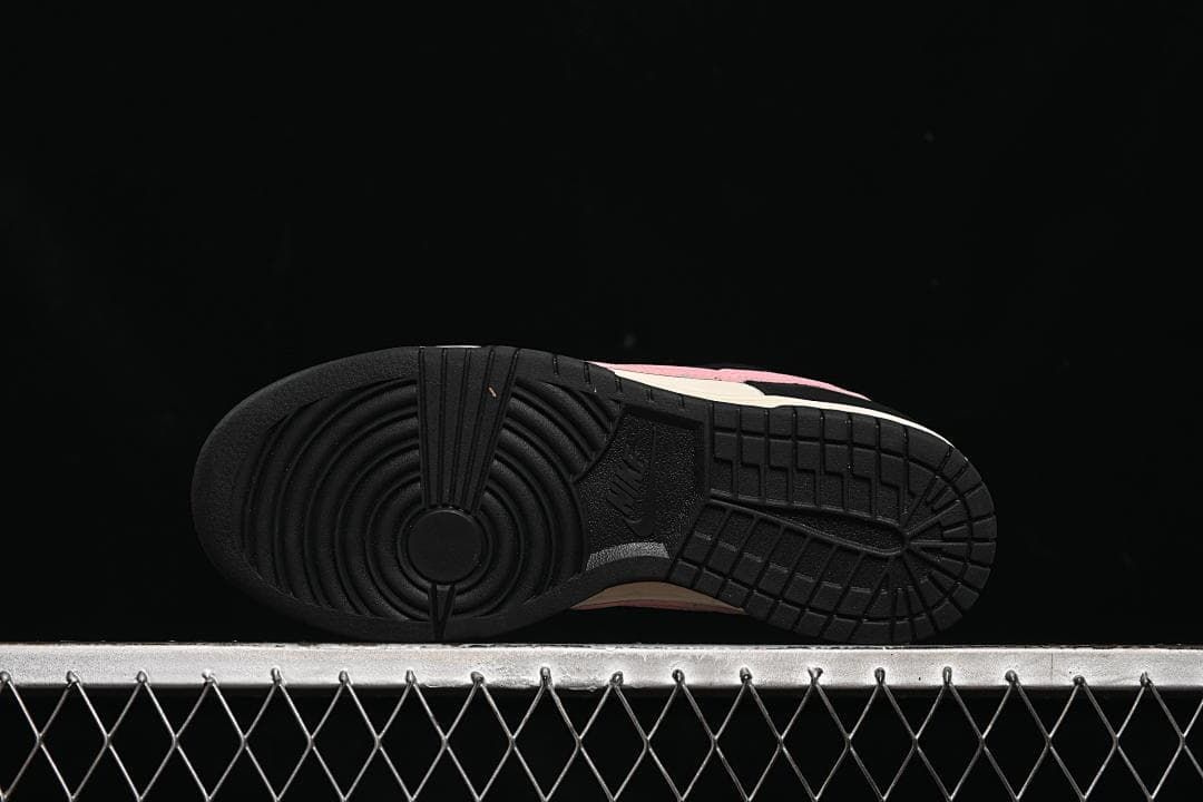 Underside view showing the black rubber outsole tread