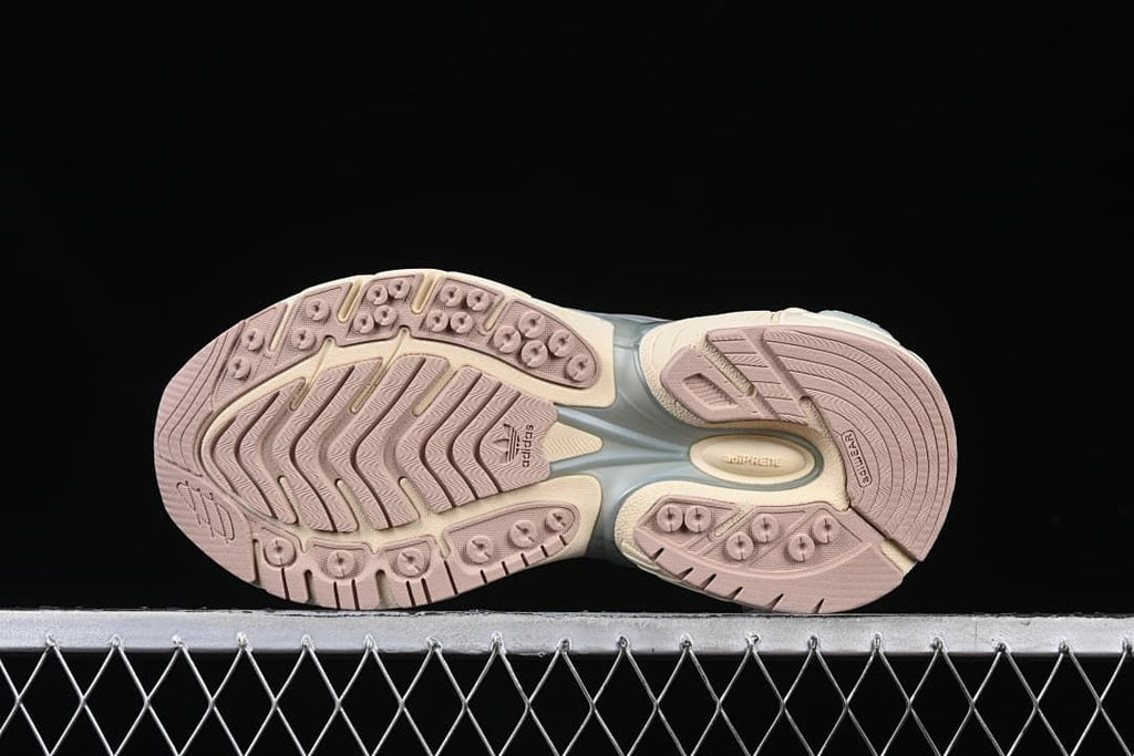 Underside showing the patterned outsole