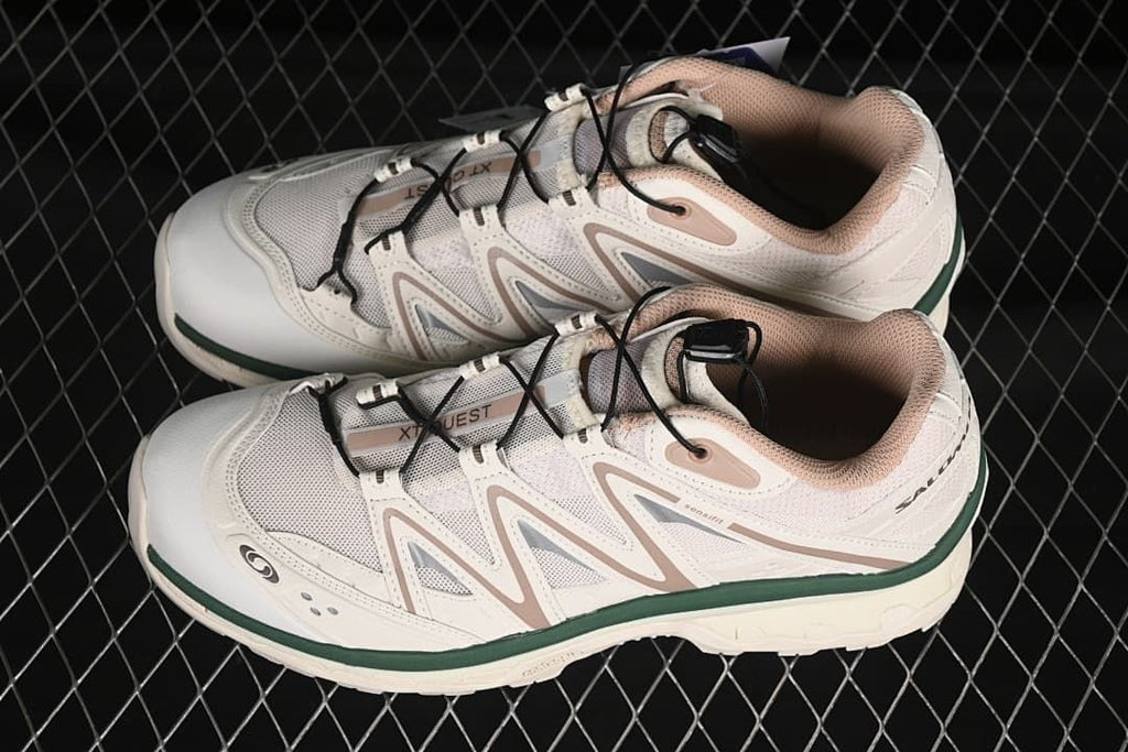 Pair of Salomon XT-Quest ADV sneakers shown from above and the side.