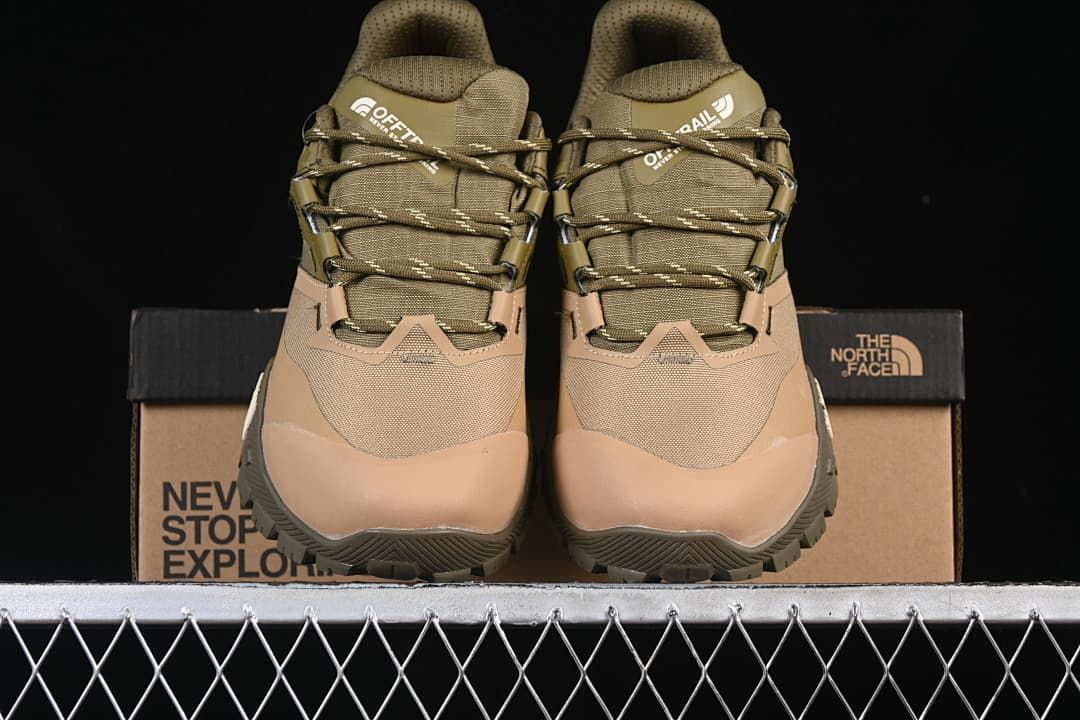 Front view of the pair showing the reinforced toe areas