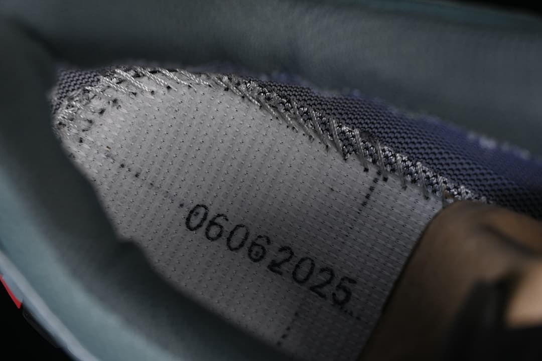 Close-up of an interior fabric label