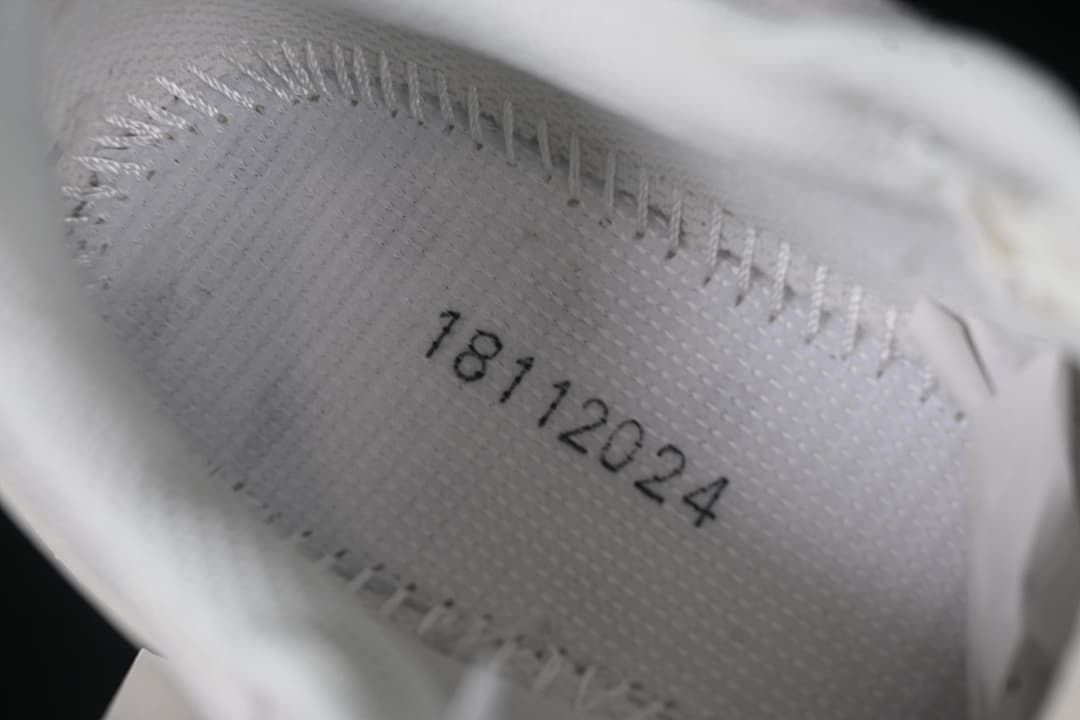 Interior stitching detail inside the shoe