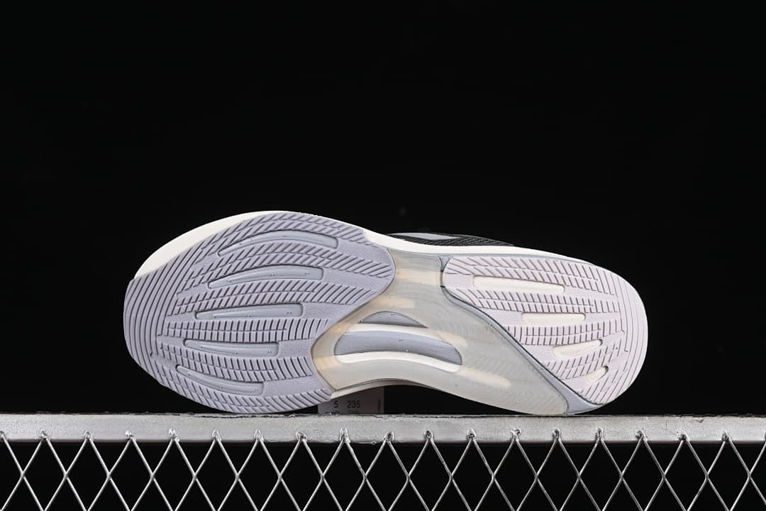 Underside view showing the tread pattern and outsole.