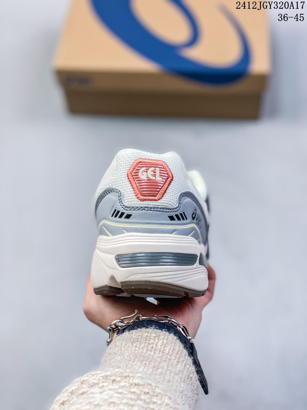 Rear view of the sneaker showing the heel and layered sole
