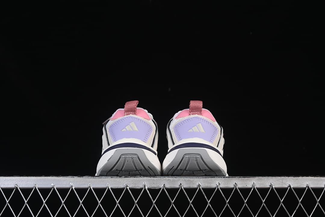 Rear view showing the heel panels and outsole tread