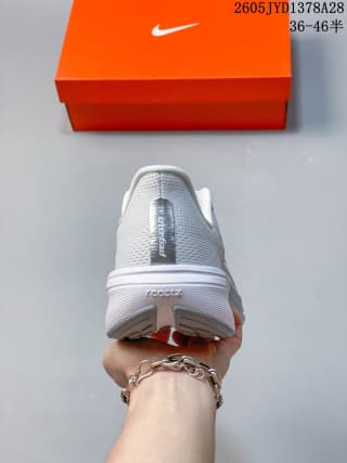 Rear view of a Nike Air Zoom Pegasus 42 shoe showing the heel and outsole.