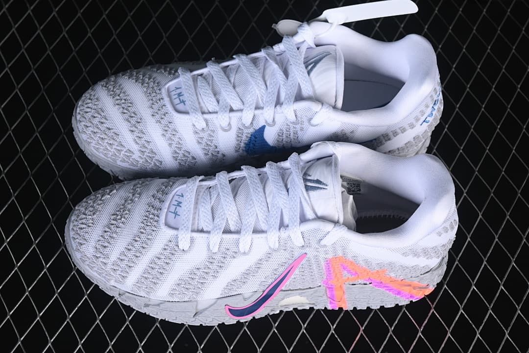 Pair of Nike Ja 3 EP shoes shown from above