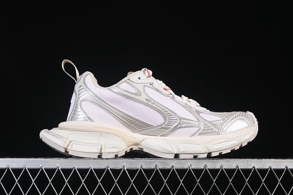 Opposite side view of a single sneaker