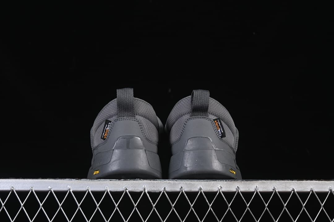 Rear view of both shoes