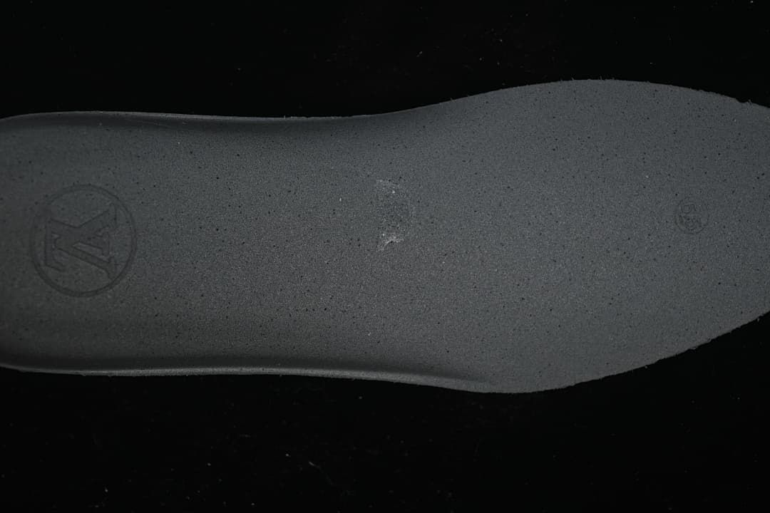 Close-up of the sneaker insole