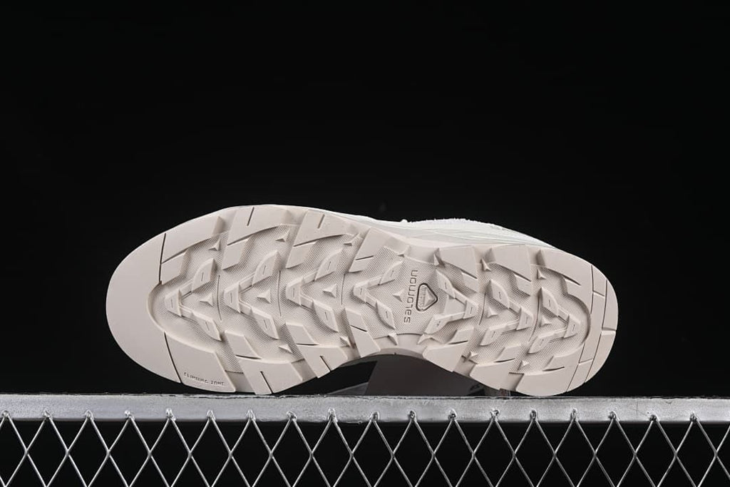 Underside view showing the outsole tread pattern