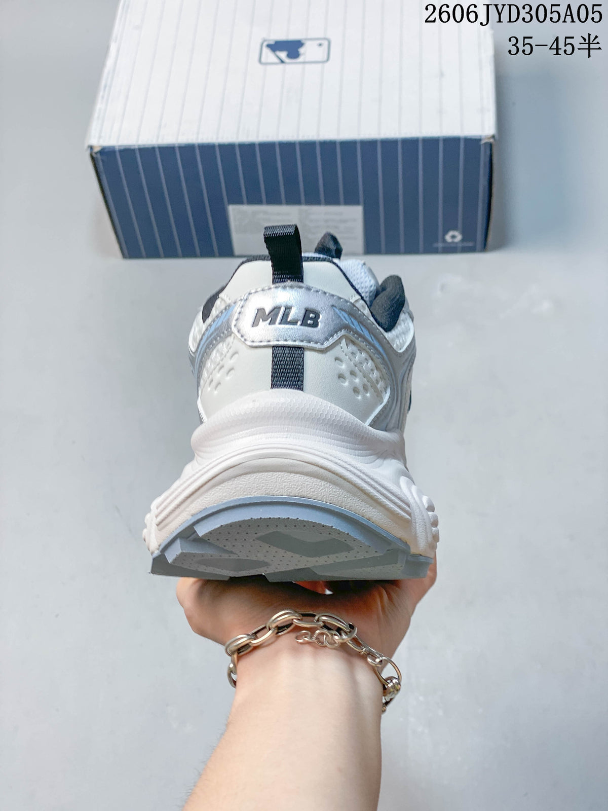 Rear view showing the heel, pull tab, and thick sole.