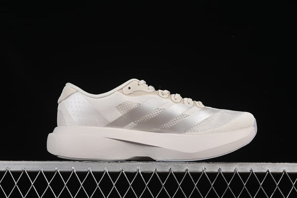 Side profile of the off-white running shoe