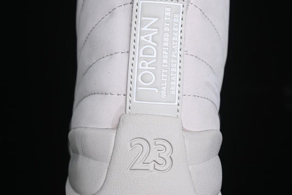 Rear close-up showing the Jordan heel tab and raised 23 detail