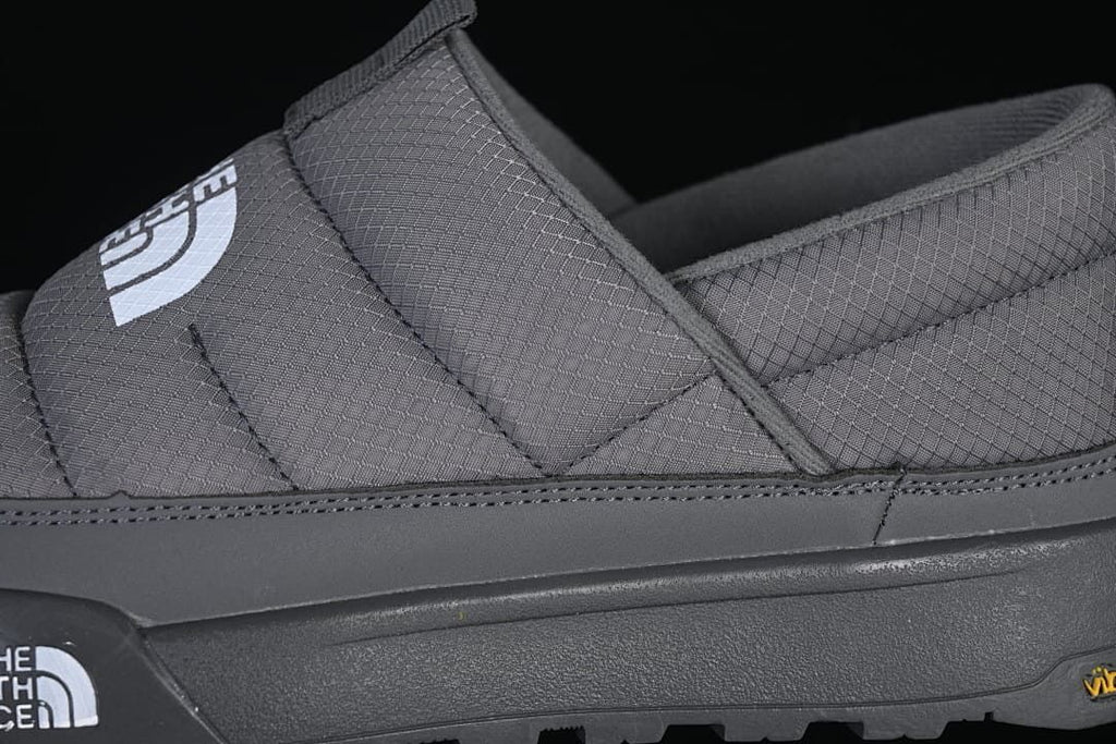Close-up of the quilted upper and midsole