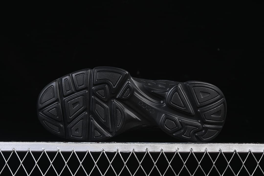 Underside showing the outsole tread pattern