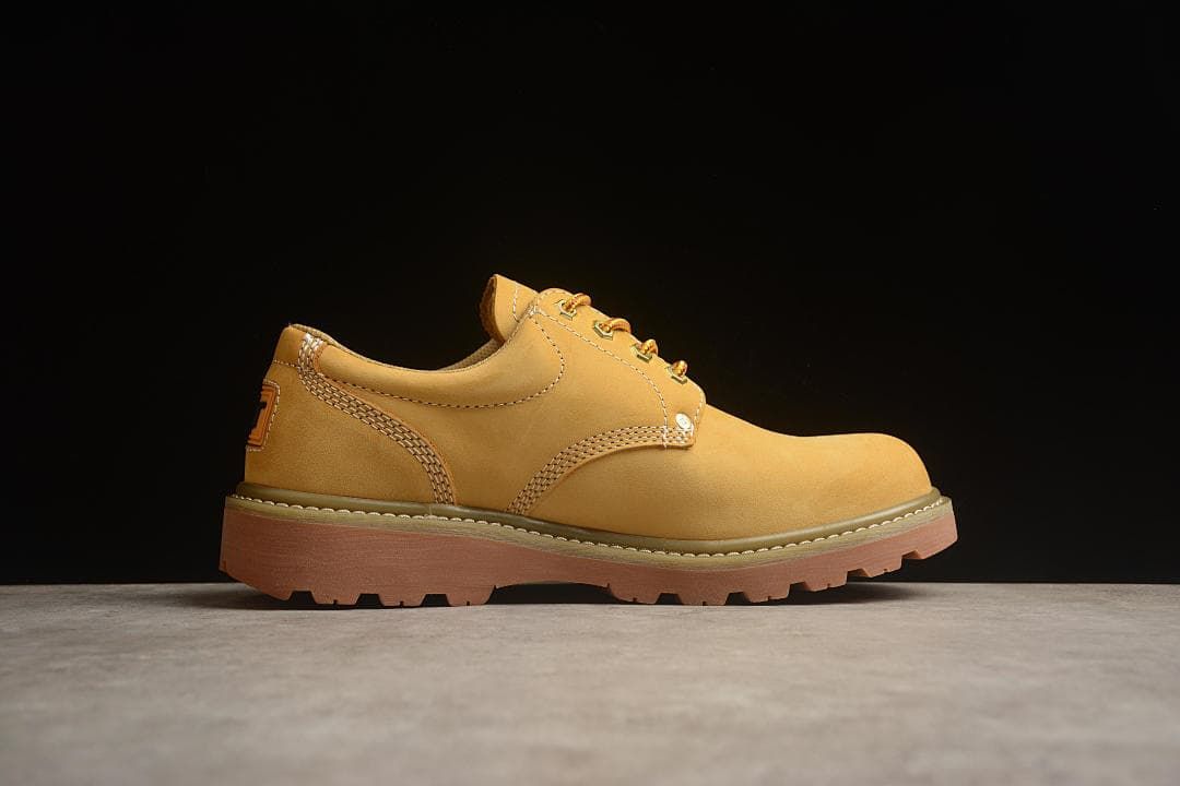 Side profile showing the low-top silhouette and layered outsole