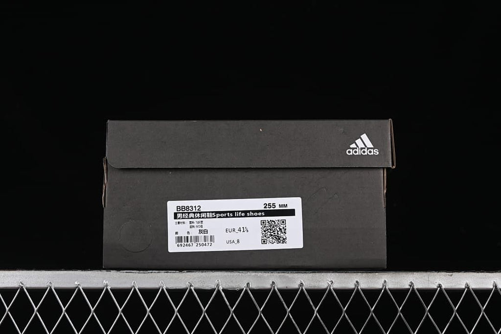 Box label identifying model BB8312 and showing a sample size