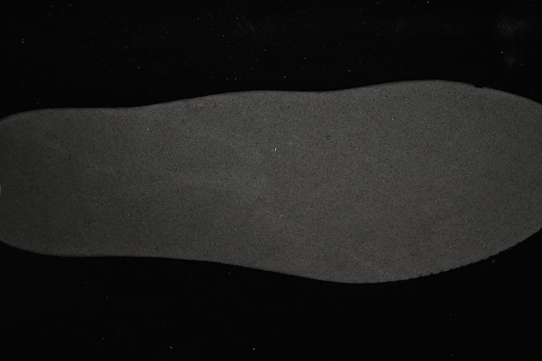 View of the sneaker insole