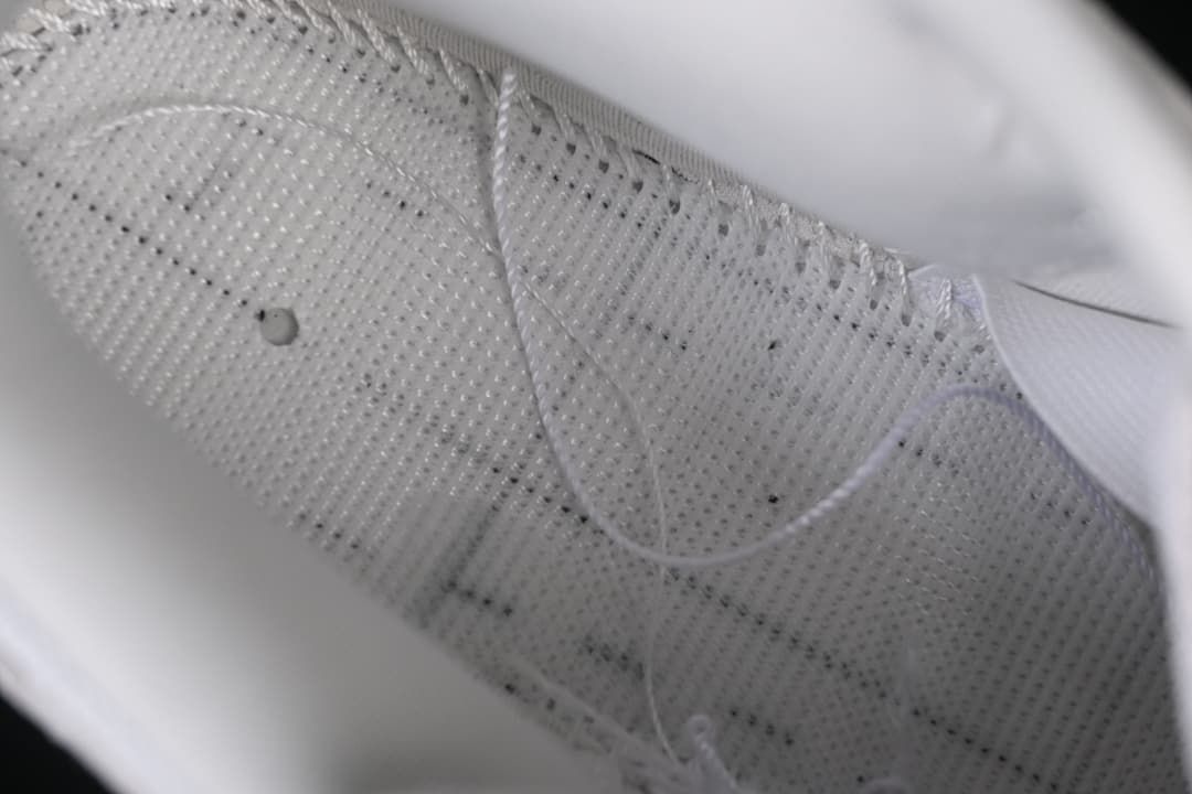 Close-up of the perforated interior lining