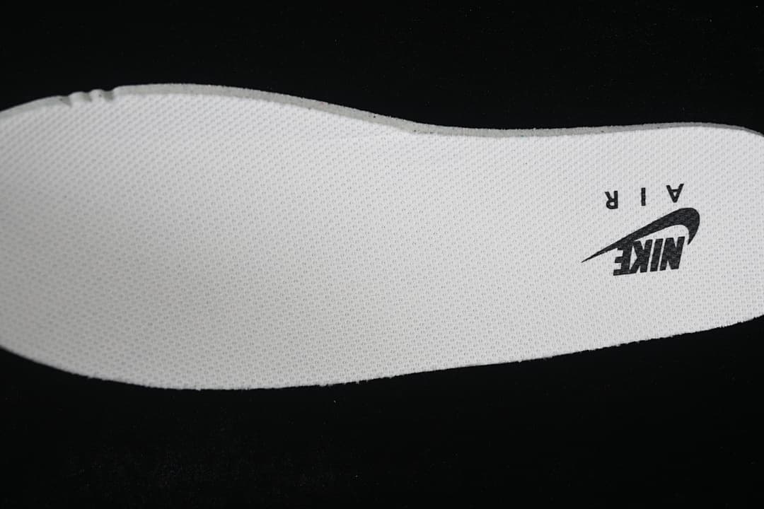 White insole with Nike Air marking