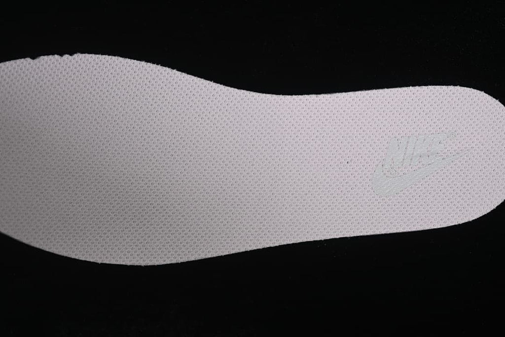 Close-up of the textured insole