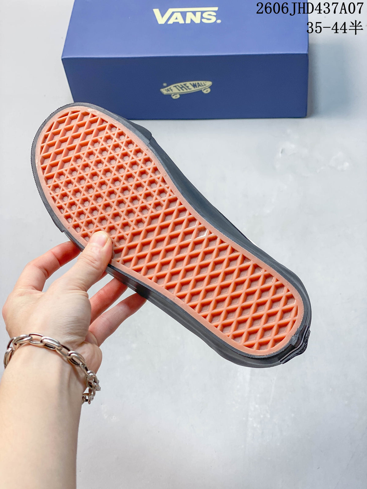 Close-up of the sneaker outsole showing a waffle-pattern tread.