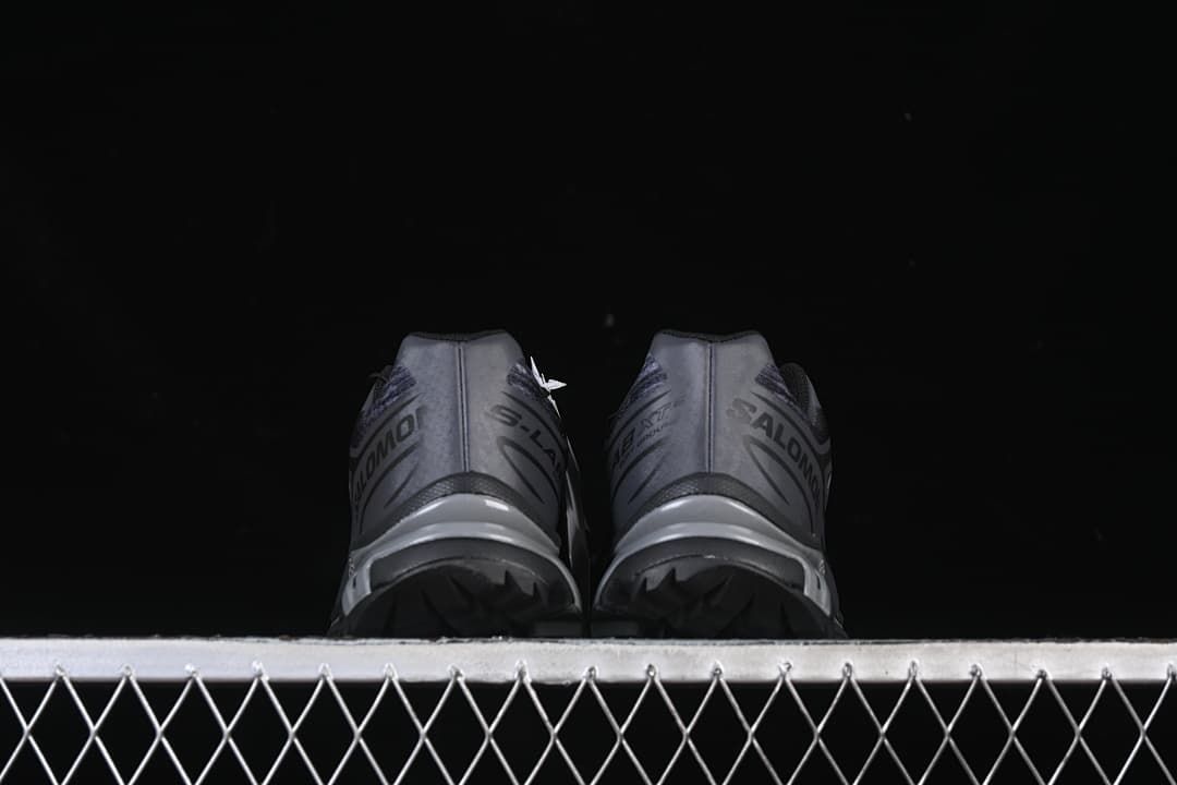 Rear view of the pair showing heel branding