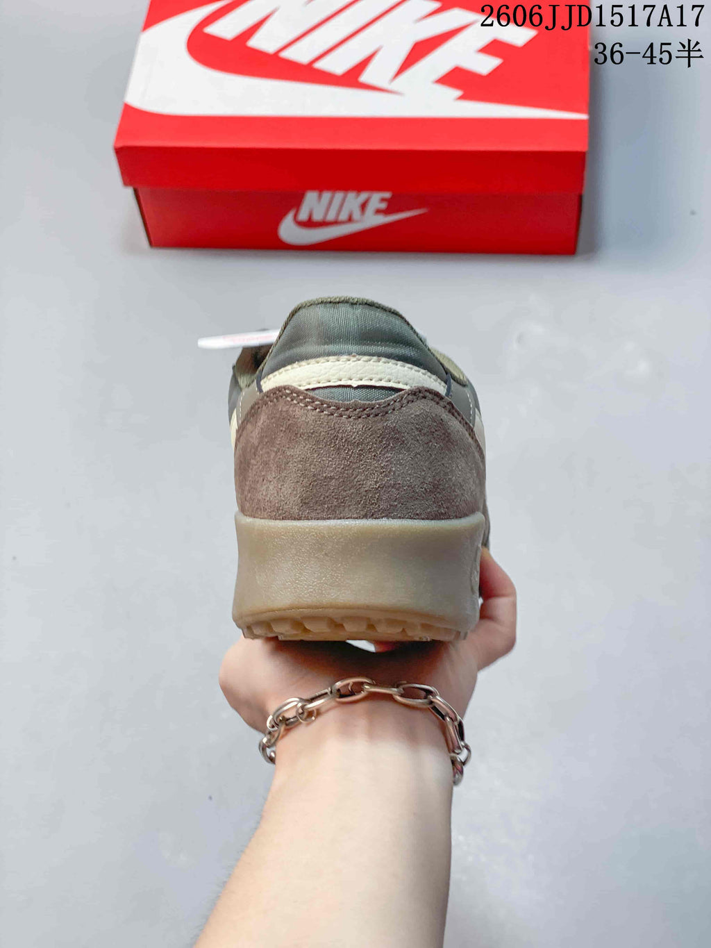 Rear view of a Nike Terra Manta sneaker showing the heel and outsole