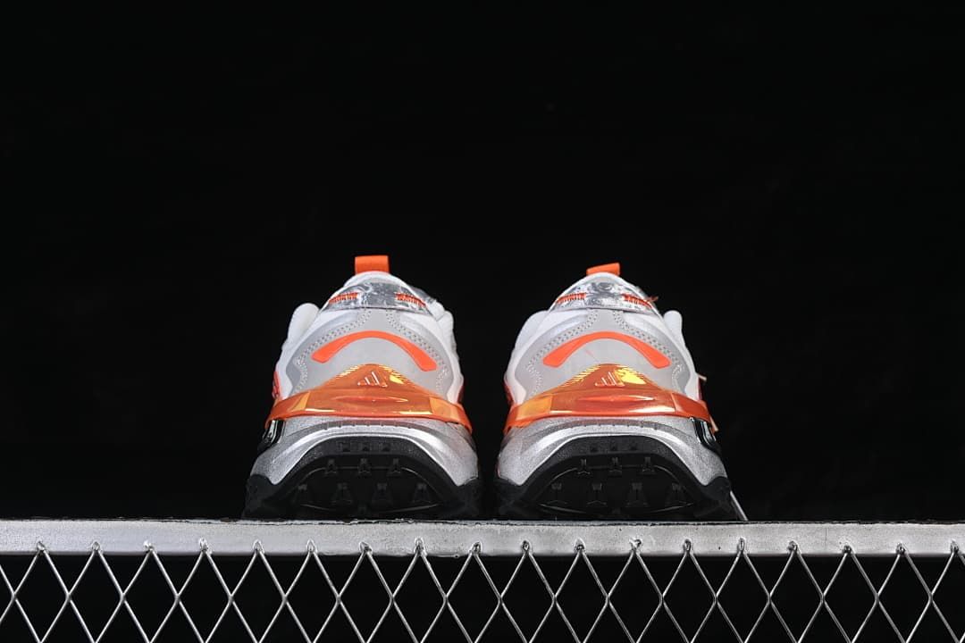 Rear view of both sneakers