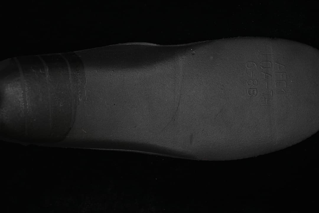 Close-up of the sneaker outsole