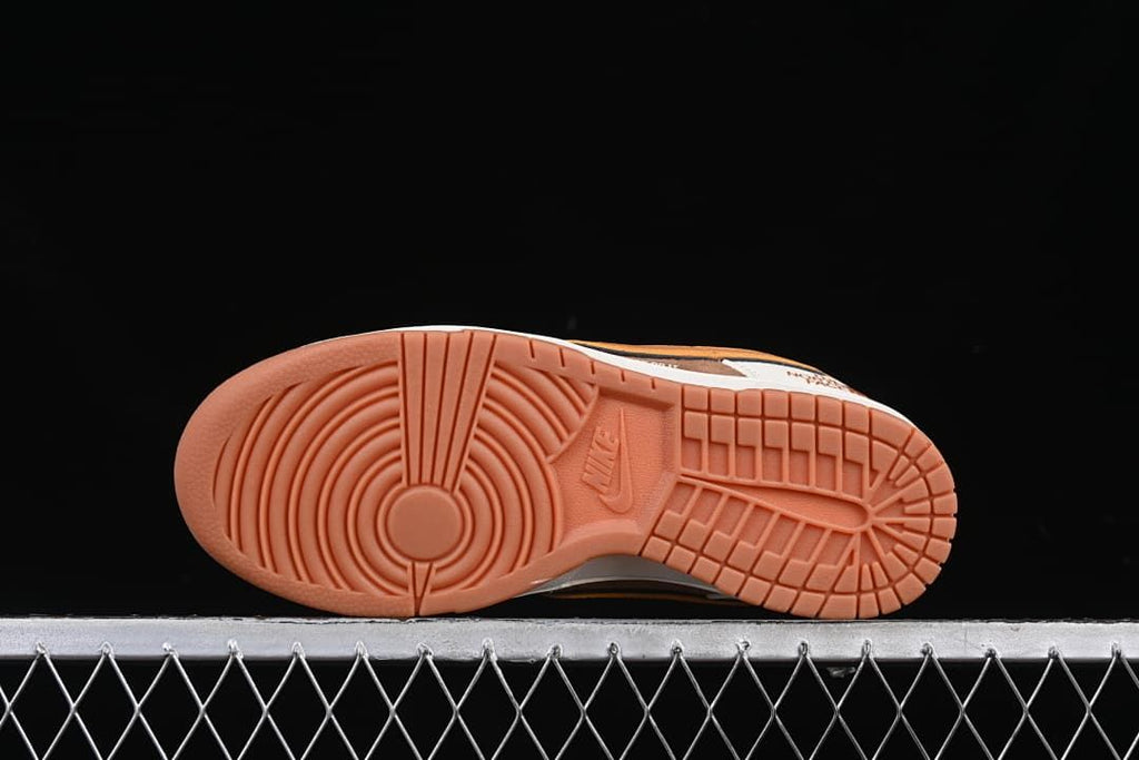 Underside view showing the gum-colored outsole tread