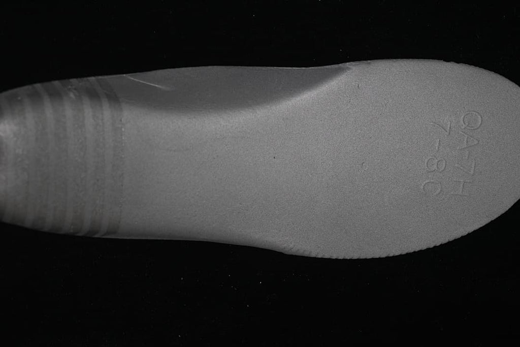 Close-up of the sneaker outsole