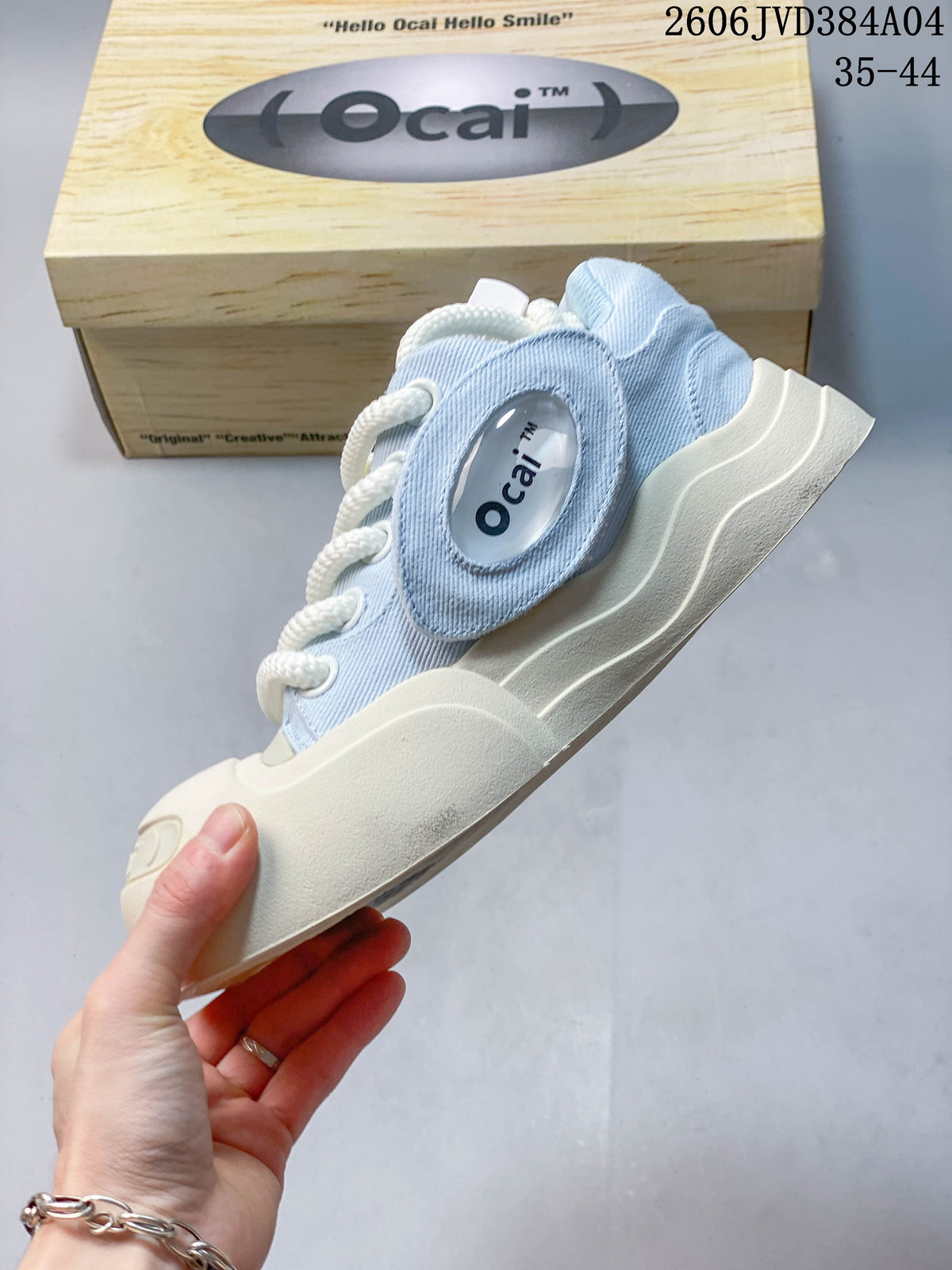 Side profile highlighting the layered upper and chunky sole