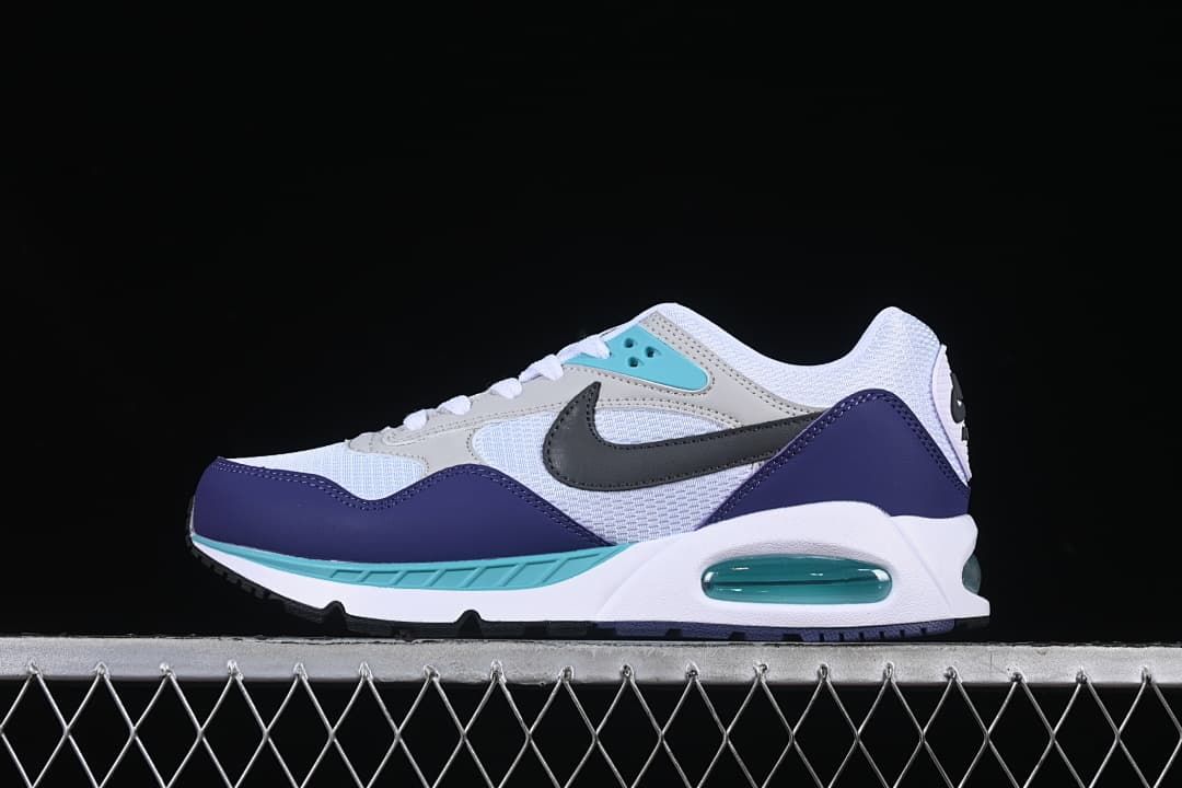 Side profile of one Nike Air Max Correlate sneaker