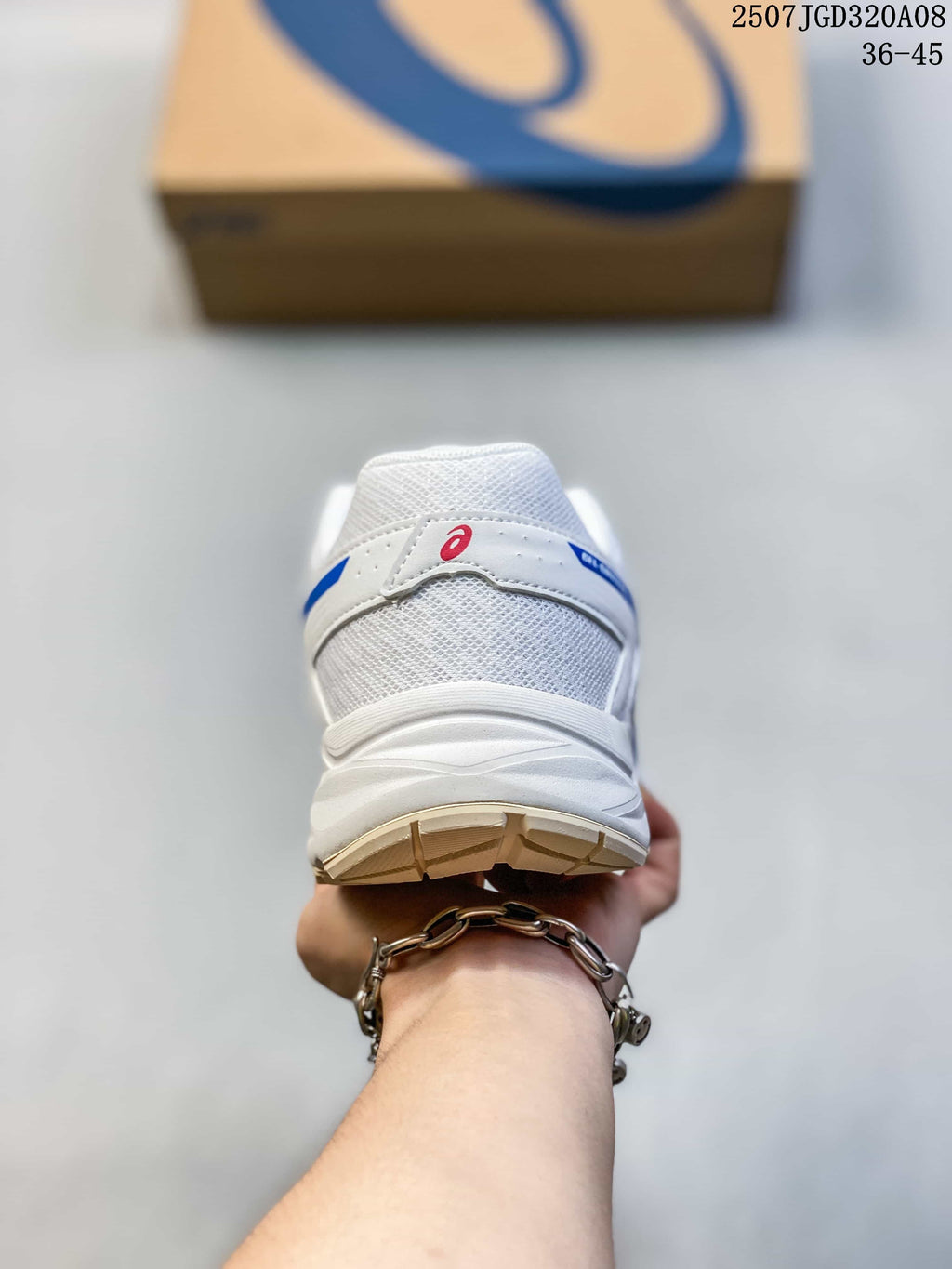 Rear view showing the heel construction and outsole
