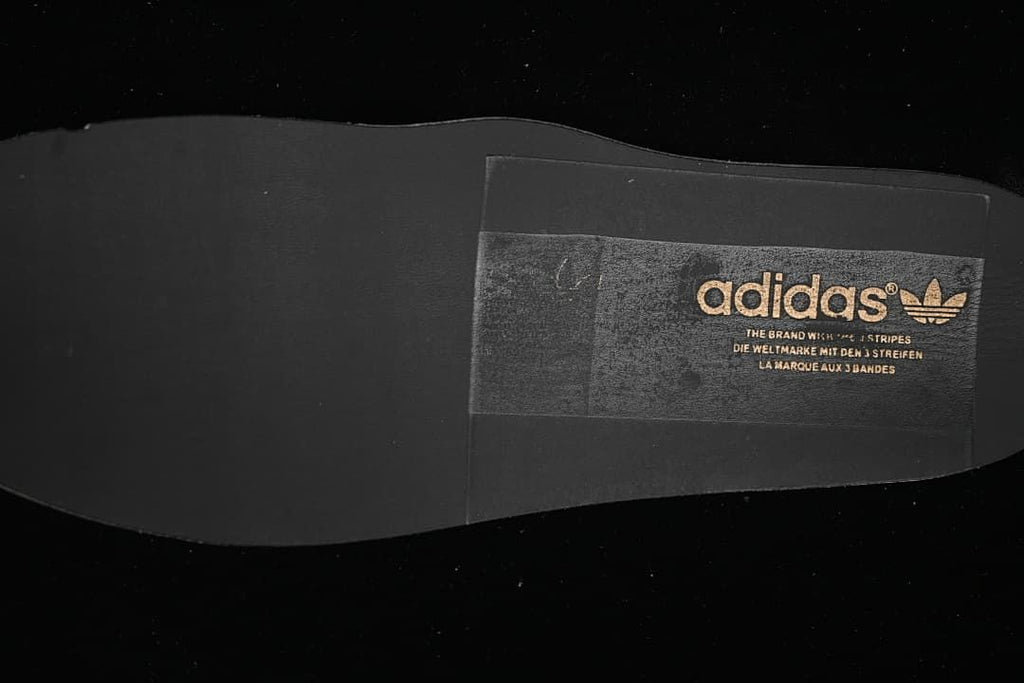 Black shoe insole with adidas Originals branding