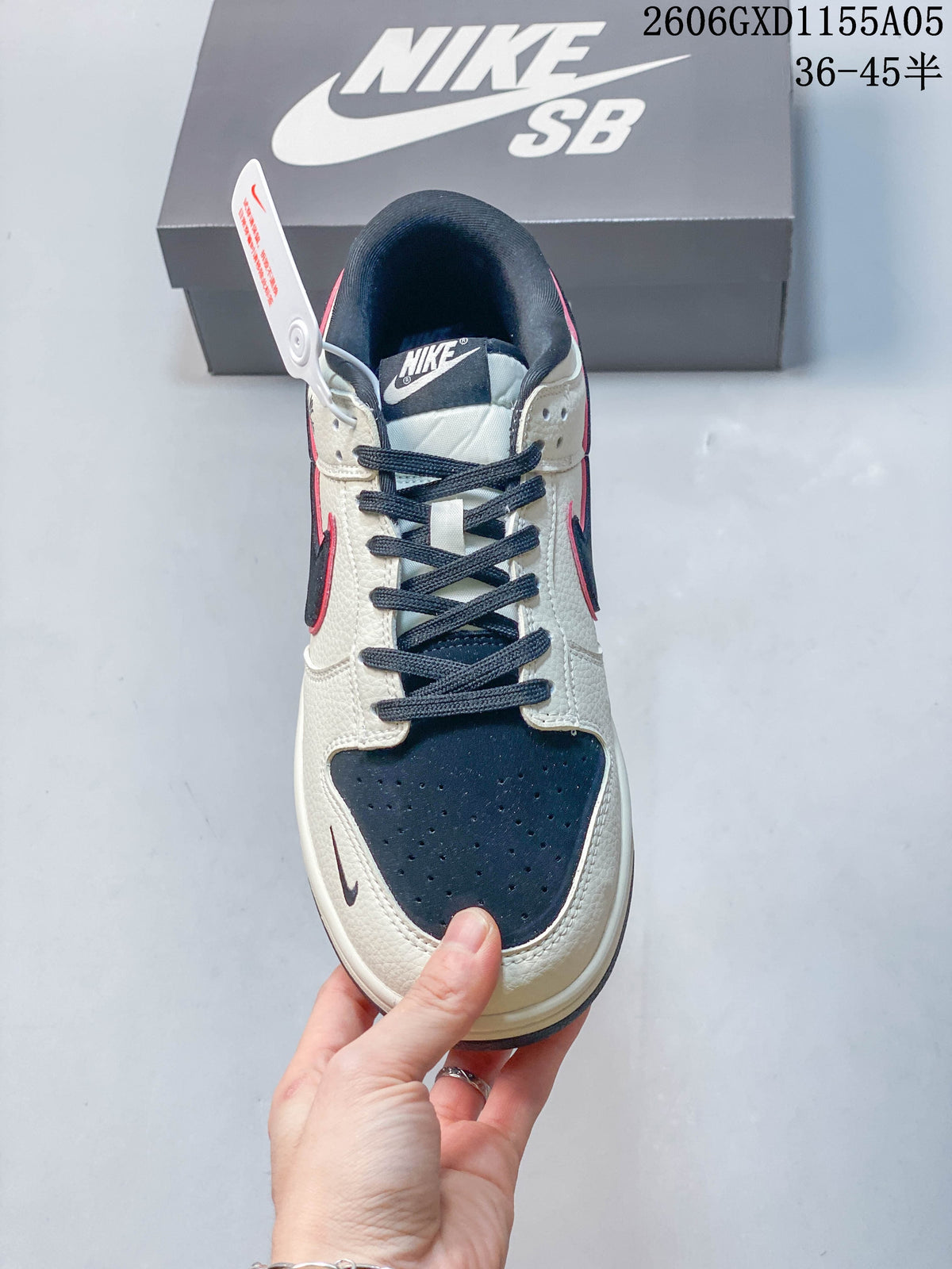 Top view showing laces, padded collar and perforated toe