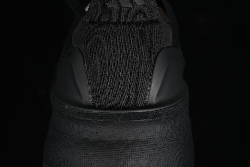 Rear view showing the heel counter and sole