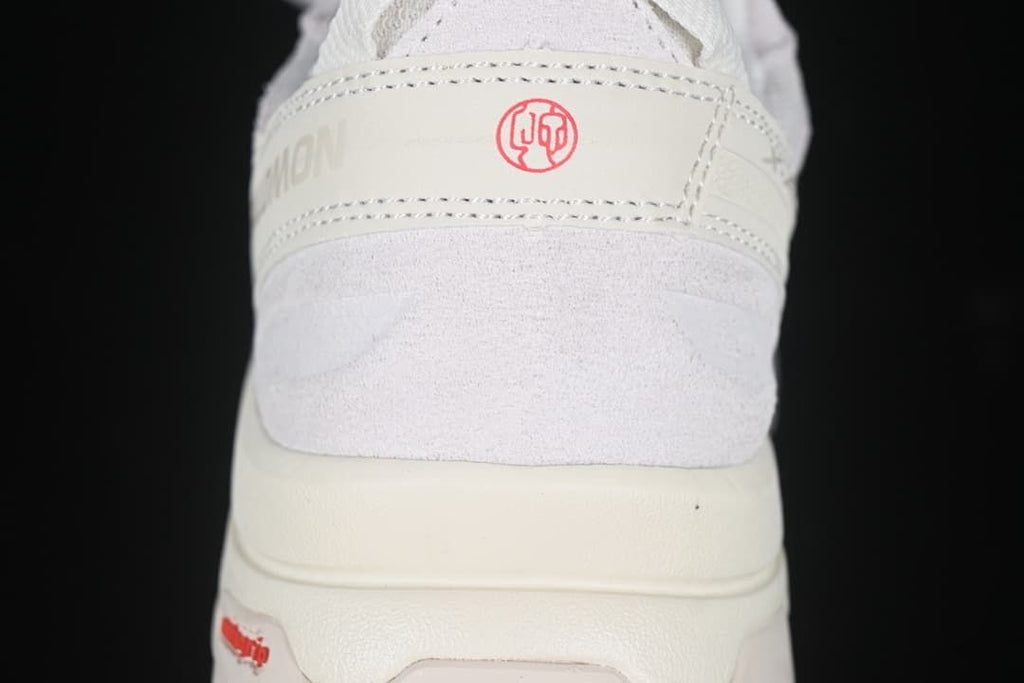 Rear view showing the heel panel and outsole