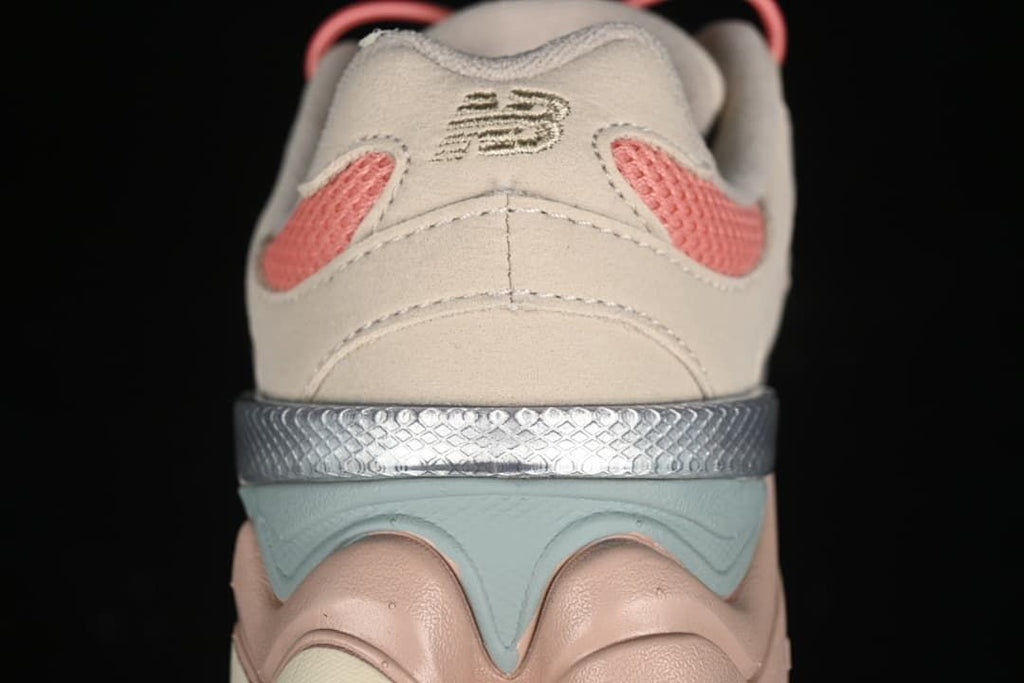 Rear view showing the heel and layered sole