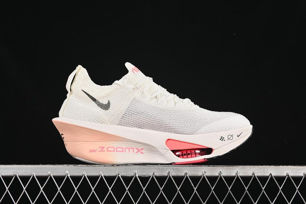 Side view showing the smaller Swoosh and ZoomX marking