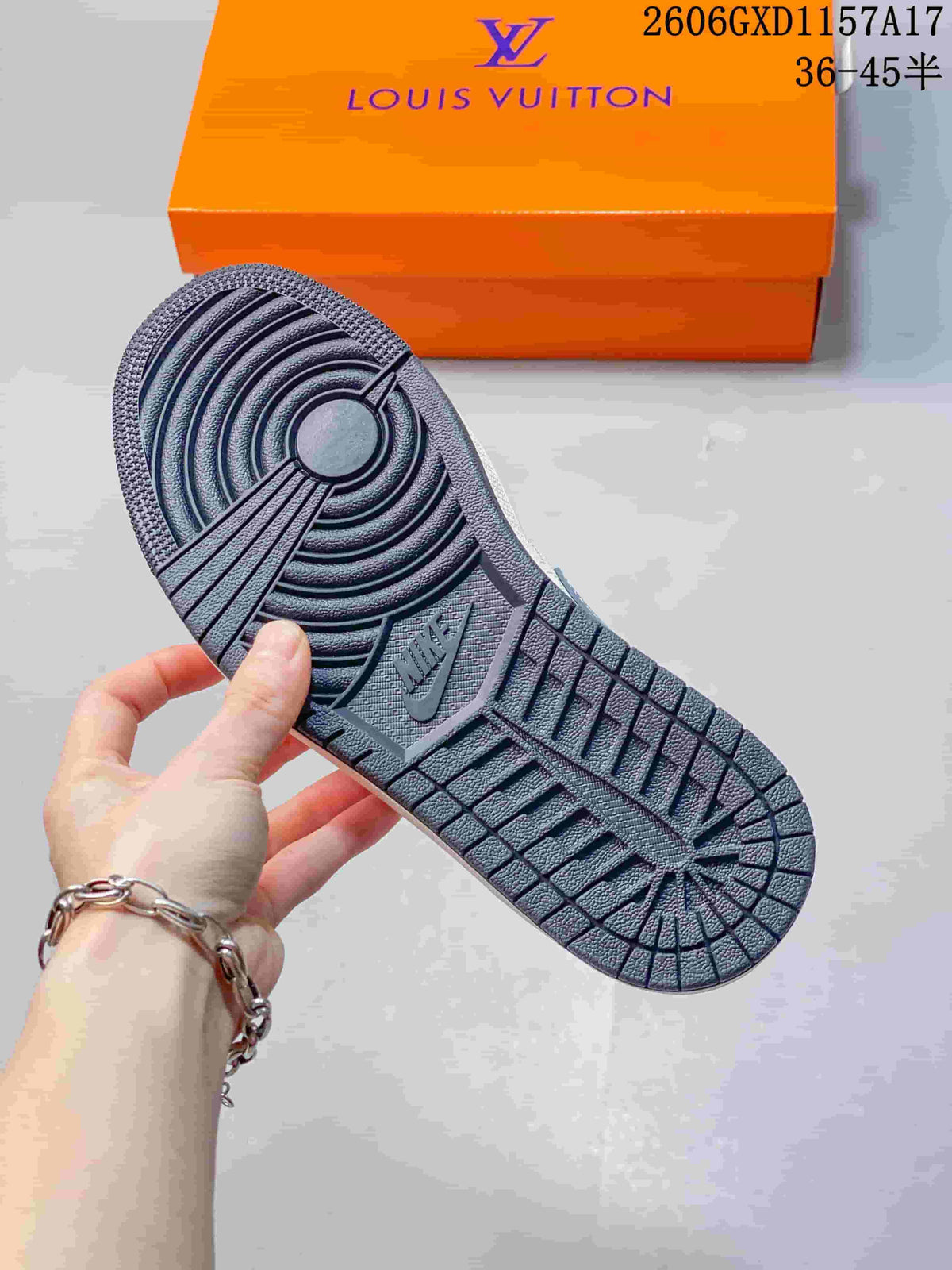Close-up of the grey patterned outsole