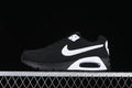 Side view of black and white Nike Air Max Correlate sneakers
