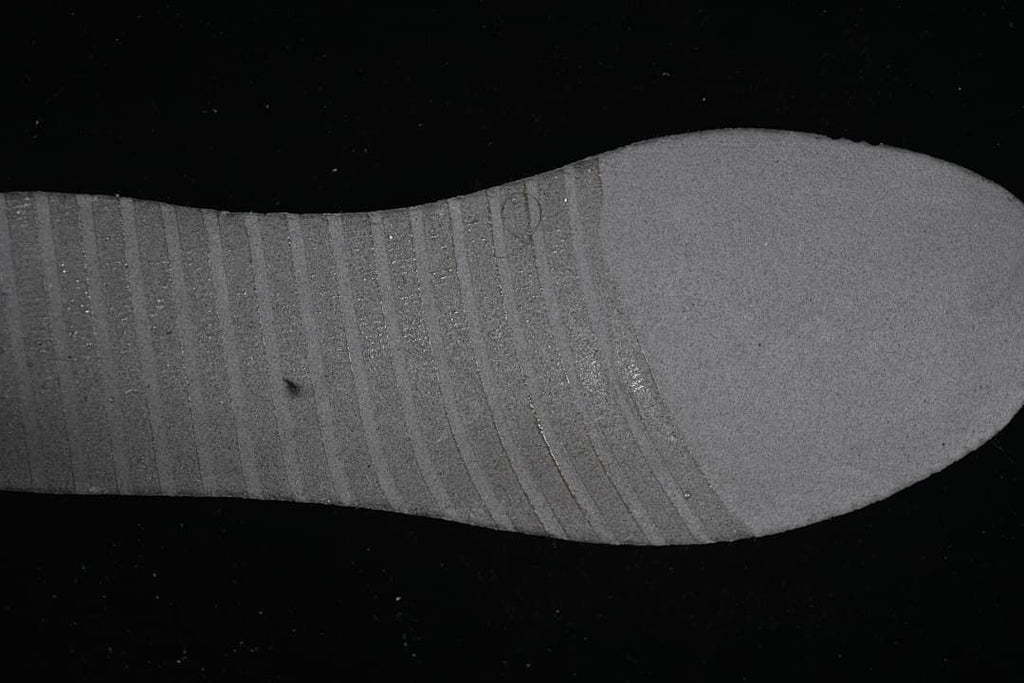 Close-up of the sneaker outsole