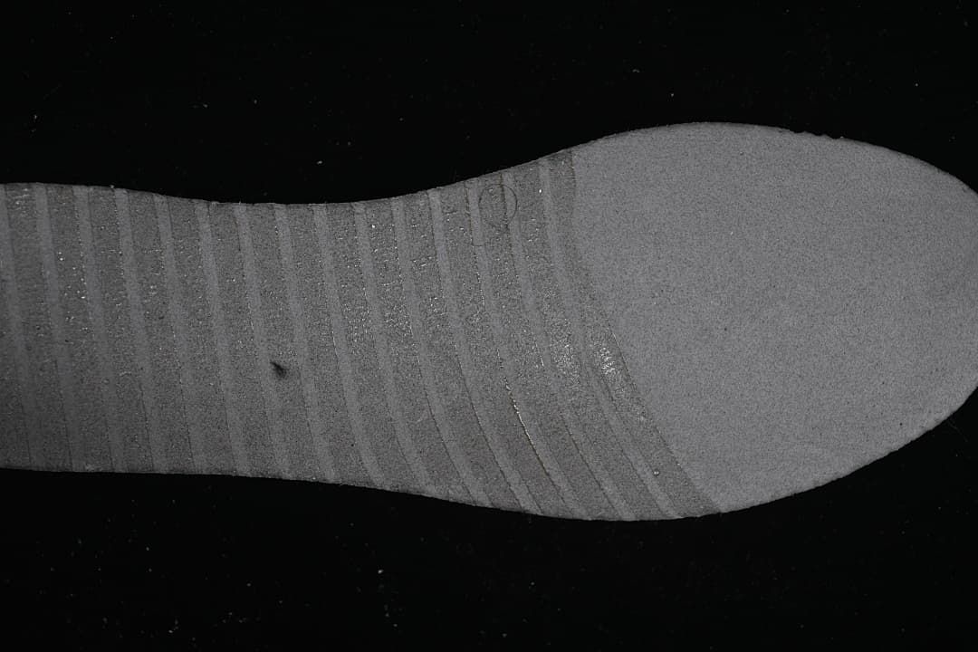 Close-up of the sneaker outsole