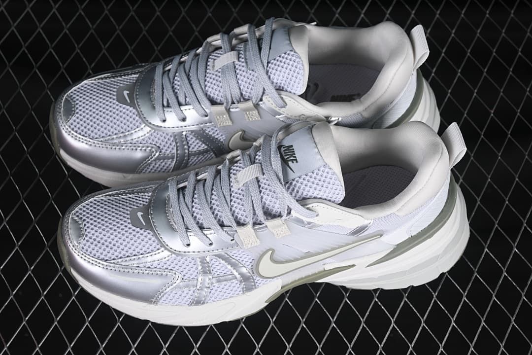 Pair of Nike V2K Run sneakers viewed from above