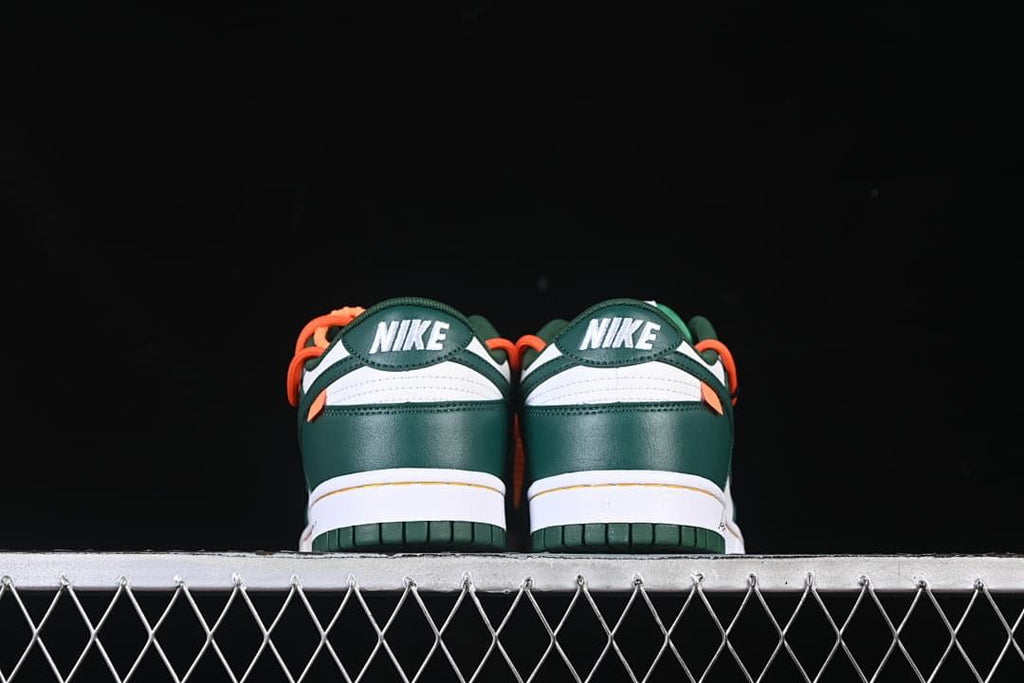 Rear view of both sneakers