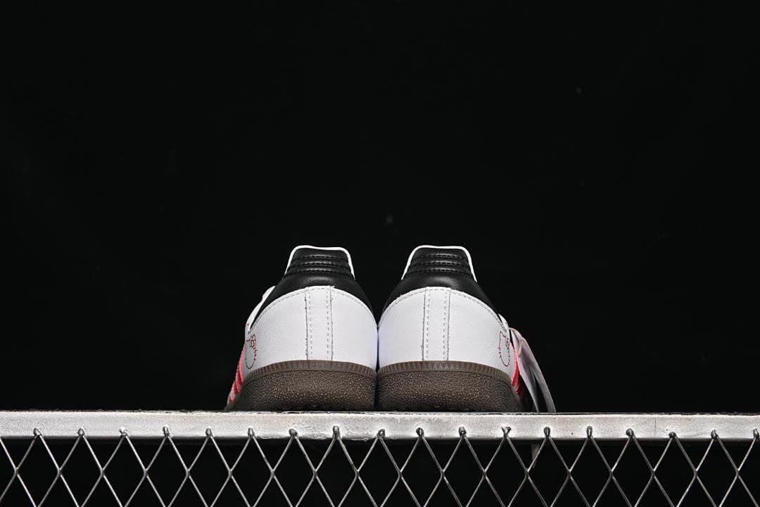 Rear view of both sneakers